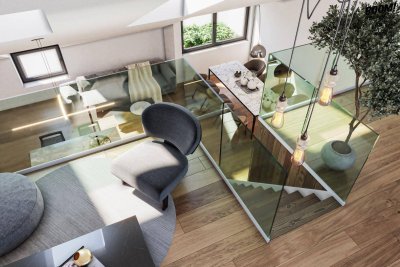 Dachgeschosswohnung mit Terrasse &amp; Parkplatz – belags- oder schlüsselfertig! - Wohnung 3