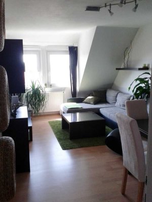 2-Zimmer-Wohnung, Dachterrasse, EBK