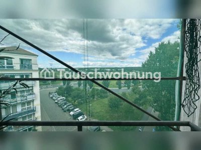 Tauschwohnung: Schöne 4 Raum Maisonette Wohnung mit Blick auf die Elbe