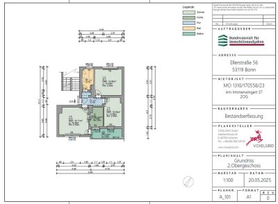 Sanierte 3-Zimmer-Wohnung, Am Irminenwingert 37, Trier, 2. OG links