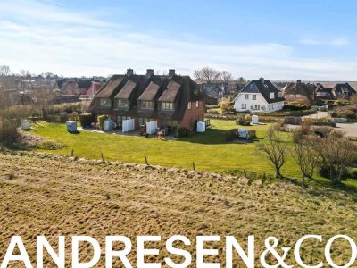 Zwischen Watt und Wiesen - Erdgeschosswohnung mit Wiesenblick in wattnaher Lage von Morsum