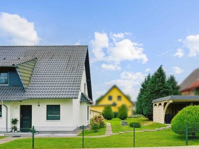 Wohnen am Schloss in Chemnitz nahe Neubrandenburg in einer idyllisch gelegenen Doppelhaushälfte