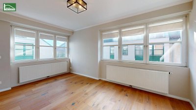 Maisonette mit geräumiger Terrasse und Küche in der malerischen Sieveringer Straße mit Kühlung - sofort beziehbar - Befristung mind. 5 Jahre