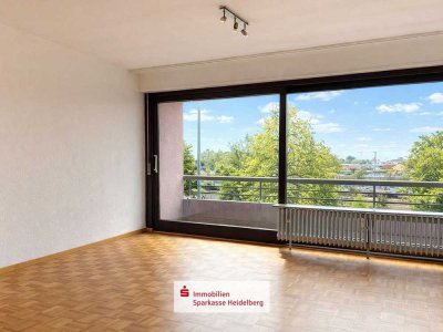 Sofort frei! 2-ZKB-Wohnung mit TG-Stellplatz in zentraler Lage von Heidelberg