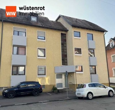 Zentrumsnah und doch ruhig wohnen! Gemütliche 2-Zimmer-Wohnung mit Balkon und Stellplatz