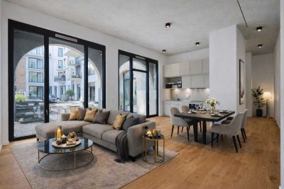 Luxuriöse Erdgeschosswohnung in Heilbronn mit Terrasse und hochwertigen Ausstattungsdetails