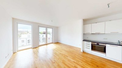 Gemütliches 2-Zimmer-Apartment mit Innenhof-Balkon