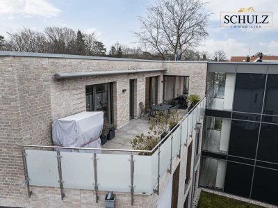 **Penthouse-Wohnung mit großer Dachterrasse in Cloppenburg zu vermieten**