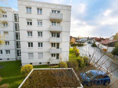 Helle 3-Zimmer-Wohnung mit Balkon und modernem Wohnkomfort in Kempten