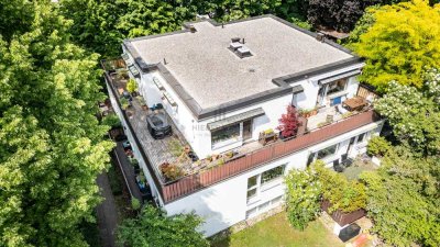 Am Westpark: 50 m² Dachterrassentraum 
(1/3 in der WFL)

Neuwertige 2-Zimmer-Wohnung mit umlaufen