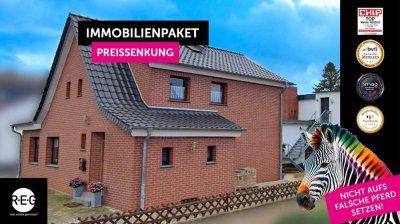 ***PREISSENKUNG*** Attraktives Immobilienpaket:  EFH, Halle & 2-Zimmer-Wohnung in Rinteln