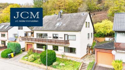 Freistehendes Einfamilienhaus mit ELW in naturnaher Lage von Lahnstein-Friedrichssegen