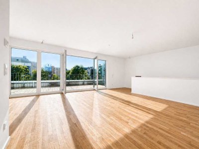 Lichtdurchflutete Designer-Maisonette mit spektakulärer Sonnenterrasse