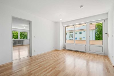 Absolute Wohlfühlwohnung in ruhiger & stadtnaher Lage mit Garage, Stellplatz & Balkon