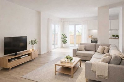 Gemütliche 2 - Zimmer Erdgeschosswohnung mit Terrasse