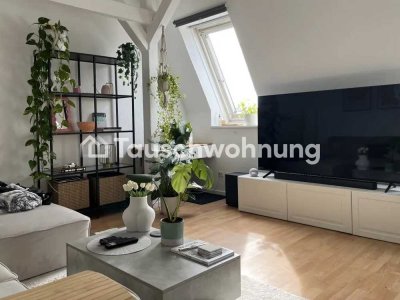 Tauschwohnung: Helle Dachgeschosswohung