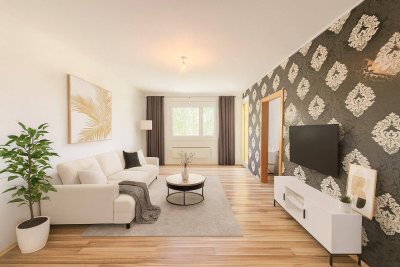 MODERNE 2-ZIMMER - ca. 71m² WFL - Loggia - Große Keller (Hobbyraum)