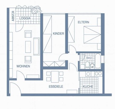 Eigentumswohnng in Herne - 83 qm, 3 Zimmer  in guter Lage