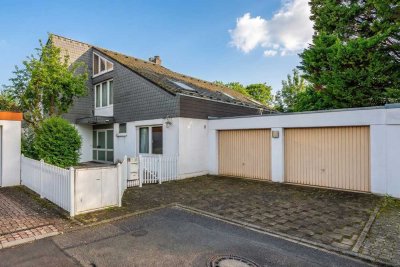 Einfamilienhaus mit modernem Grundriss, Einliegerwohnung und großem Garten