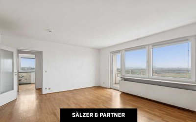 Gut geschnittene 3 Zimmerwohnung mit Rheinblick in Mainz