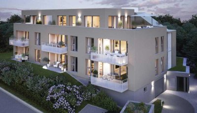 Penthouse 2 Zi, Dachterrasse, Alpen- & Münsterblick, inkl. Einbauküche