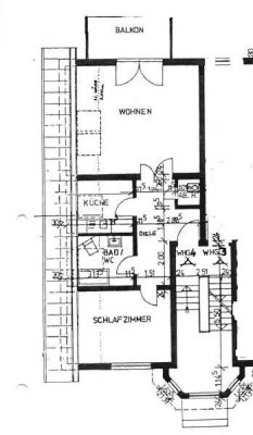 Ansprechende 2-Zimmer-Wohnung mit Balkon in Seukendorf