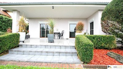 Einfamilienhaus mit große barrierefreier Fläche und uneinsehbarem Garten