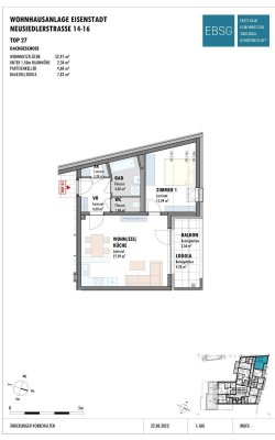2-Zimmerwohnung im 3. OG mit Loggia