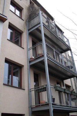 Helle 3-Zimmer-Wohnung im 2. OG mit Balkon nahe Nikolaikirche
