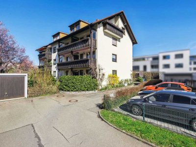 Wohnen in zentraler Lage von Lindau-Reutin! Gepflegte 3-Zimmer-Dachgeschosswohnung