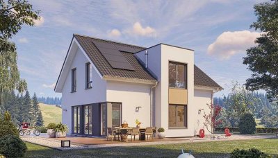 IHR FAMILIENGLÜCK BEGINNT MIT DER ENTSCHEIDUNG FÜR DEN BAU IHRES HAUSES: TEL. 01714863595