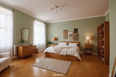 HISTORISCHES FLAIR &amp; VIEL PLATZ! Großzügige 3-Zimmerwohnung Top-3!