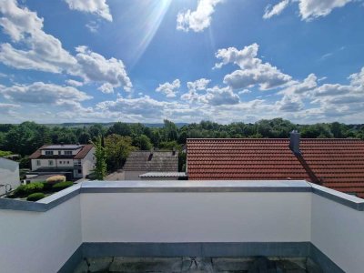 Neue DG-WOHNUNG mit schöner Aussicht - Brackenheim - 83m2 - 3 Zi - Erstbezug