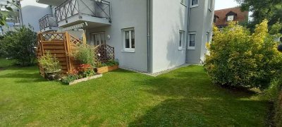Exklusive 3-Zimmer-Erdgeschosswohnung mit gehobener Innenausstattung mit EBK in Unterschleißheim