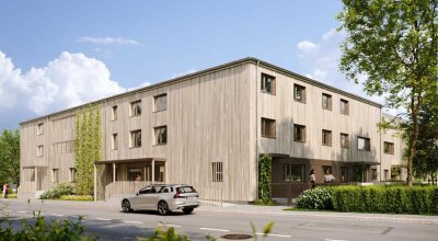 Wohlfühlen im Erdgeschoss: 3-Zimmer-Wohnung mit Sonnenterrasse, Grünfläche und eigenem Eingang
