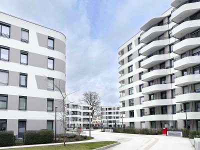 Attraktive 2 ZKB Neubauwohnung mit großem Balkon, EBK und Fernblick!