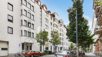 Freundliche 3 - Zimmer - Wohnung mit Balkon und Tiefgarage in der Mainzer Neustadt
