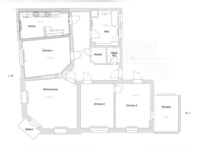 Tauschwohnung: 4-Raum Wohnung auf dem Weißen Hirsch