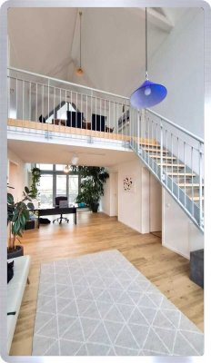 Erding- City- TOP moderne-Wohnung-EBK-Galerie-Lift-Loggia