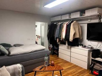 Charmante 1-Zimmer-Wohnung im EG mit Einbauküche – zentral in Nürtingen