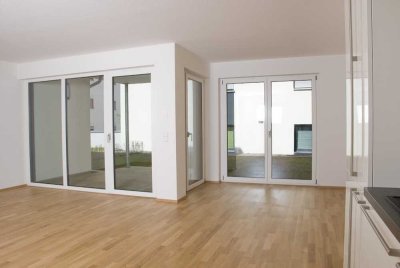 Moderne Maisonettewohnung mit sonnigem Gartenanteil