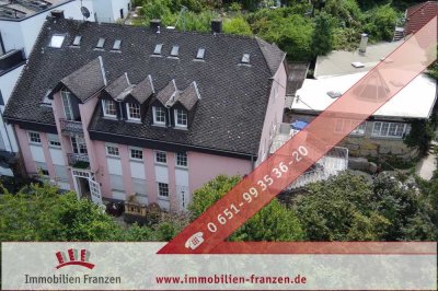 7,5 % Rendite in Konz ! Lukratives Anwesen mit ehemaligem Hotel, Anbau und Mehrfamilienhaus, plus Ba