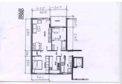 Gut geschnittene 3,5 Zimmer Wohnung in Esslingen Stadtmitte.
