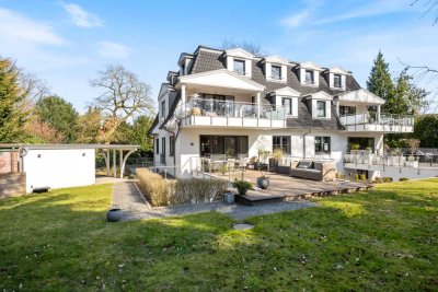 Wohntraum auf 2 Etagen: Maisonettewohnung mit Garten und stilvollem Design
