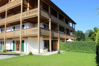 ELVIRA - Bad Wiessee am Tegernsee, traumhafte 2-Zimmer-Wohnung in Seenähe mit großem Garten