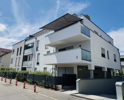 Stilvolle, neuwertige 2-Zimmer-Erdgeschosswohnung mit gehobener Innenausstattung mit EBK in Murr