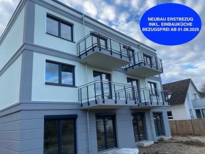 Erstbezug im Grünen: Elegante Neubauwohnung im EG mit Terrasse!