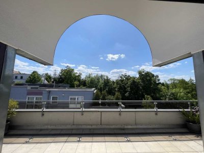 Bestlage - Penthouse mit ELW, 3 Terrassen und traumhaftem Ausblick in Heilbronn-Ost