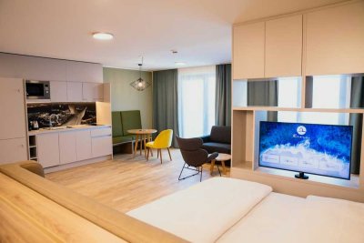 Modernes möbliertes Apartment mit Einbauküche — sofort bezugsfertig