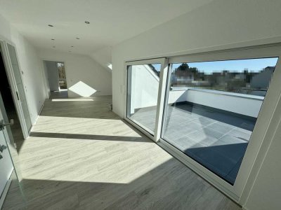 Exklusive Penthouse-Wohnung mit großer Süd-Loggia – 2 Zimmer - 79 m² Erstbezug